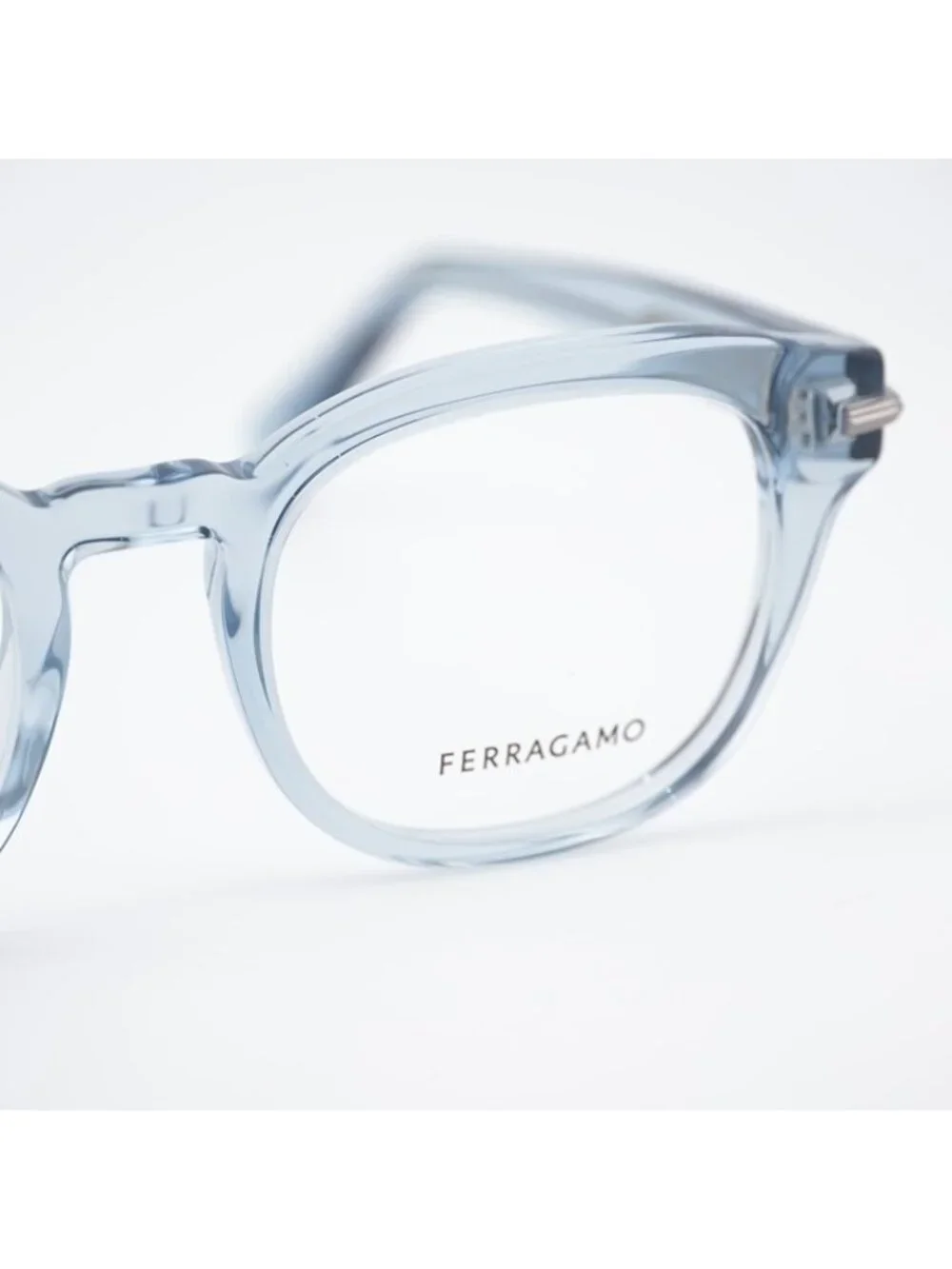 Salvatore Ferragamo SF3033 450 Eyeglasses Azure 50mm Square Frame